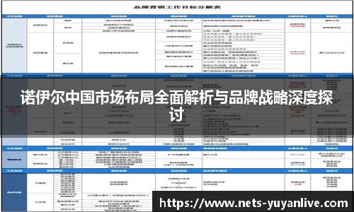 诺伊尔中国市场布局全面解析与品牌战略深度探讨
